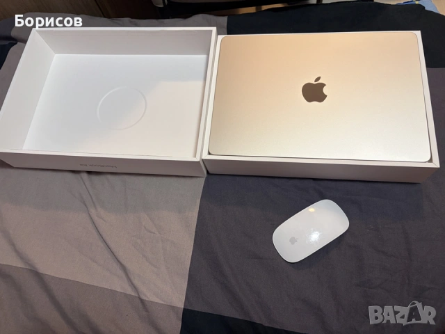 MacBook Air(2025),с процесор M4,13.6’ дисплей, ПЛЮС ПОДАРЪК MAGIC MOUSE, снимка 5 - Лаптопи за работа - 55280358