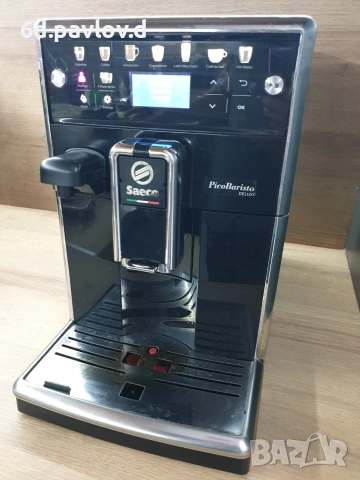 Saeco Piko Barista De Luxe - внос , с кана за мляко и консумативи,