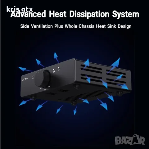 3E Audio A7 моно висок клас HI FI Class D усилвател ново поколение TPA3255 подобрена PFFB , снимка 7 - Ресийвъри, усилватели, смесителни пултове - 55480825