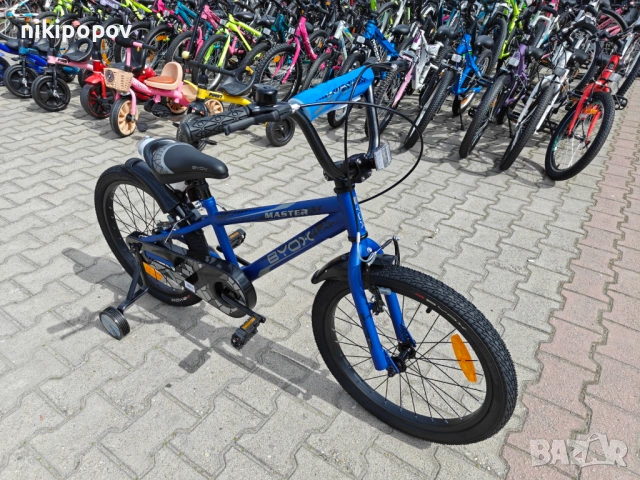 X Детски велосипед 20" MASTER син, снимка 4 - Велосипеди - 54398107
