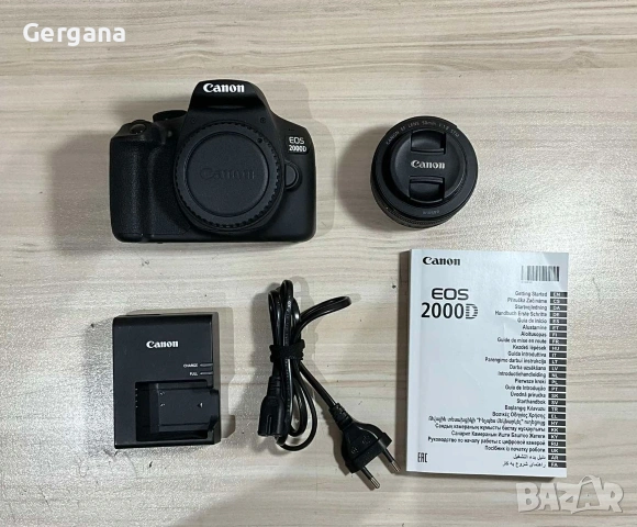 Камера Canon EOS 2000D, снимка 4 - Камери - 54918746