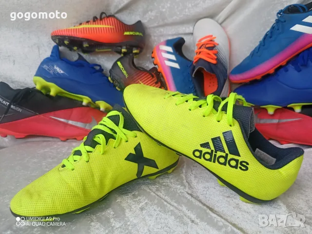 Бутонки 43 - 44, калеври, футболни обувки, стоножки Футболни обувки Nike PHANTOM VSN 2 PRO DF FG, снимка 18 - Маратонки - 55396785