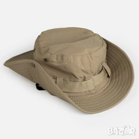Мъжка шапка тип bucket бежова_1261616, снимка 3 - Шапки - 54928868