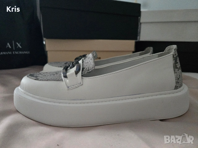 MAK-SHOES дамски обувки от естествена кожа 39, снимка 3 - Маратонки - 54639972