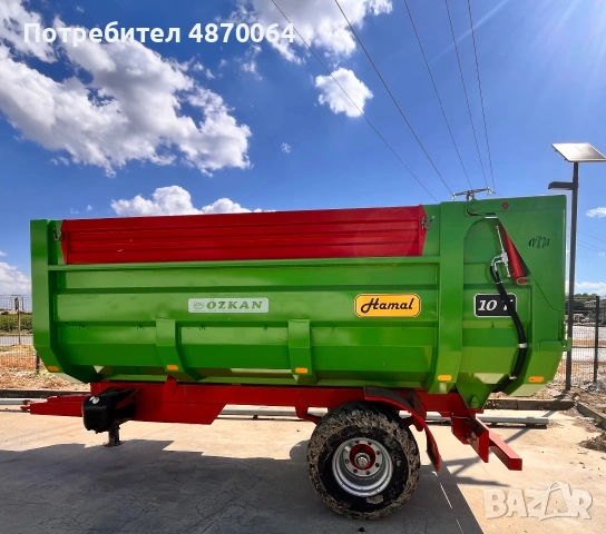 Ново ремарке OZKAN, модел Hamal 10 t