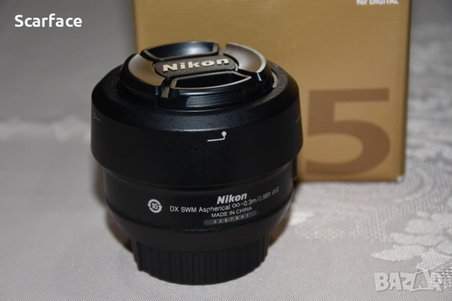 Обектив Nikon AF-S 35mm F/1.8G , снимка 4 - Обективи и филтри - 54918453