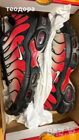 Nike TN Air Max Plus Black Fiery Red