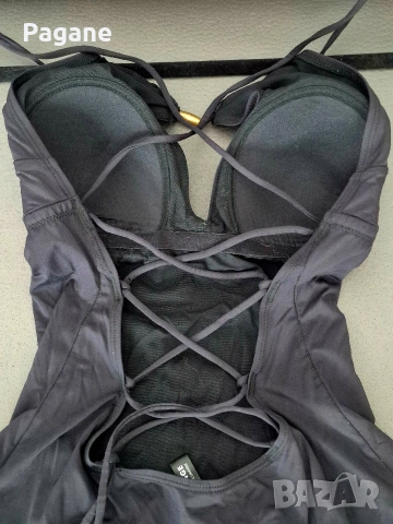 Черен цял бански CHANGE Lingerie, размер М, снимка 7 - Бански костюми - 55248807