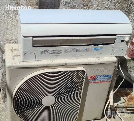 Климатик Toshiba Ras 402 JADR 200v за части или за ремонт 