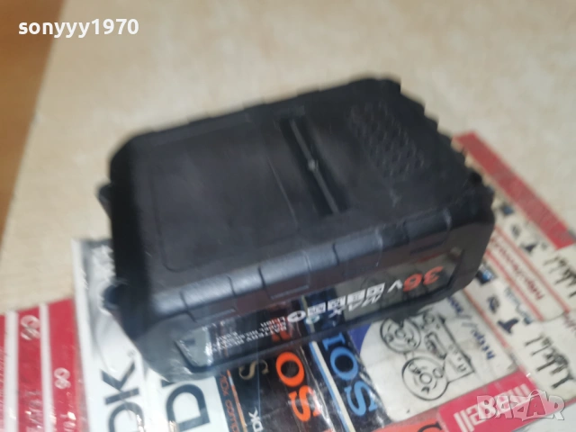 НОВА БАТЕРИЯ 36V LI-ION BATTERY BLOWER 0906261305, снимка 4 - Винтоверти - 54833348