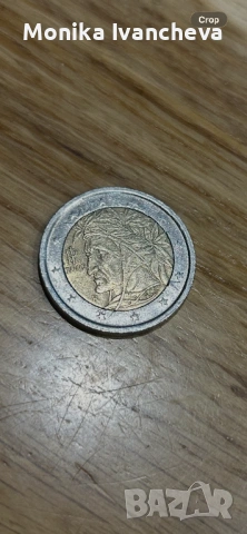 2 евро Италия 2002г 