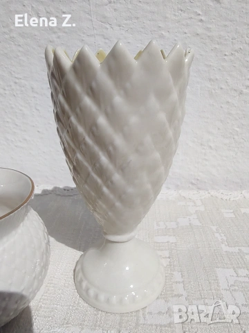 Красиви и различни съдове на Belleek Ирландия, снимка 4 - Декорация за дома - 54966412