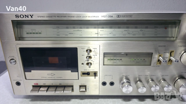 Стерео касетен ресивър Sony HST 39A, снимка 3 - Ресийвъри, усилватели, смесителни пултове - 54121584