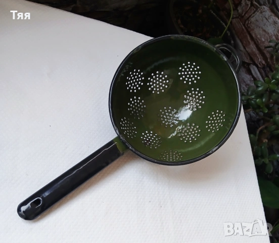 Емайлиран гевгир , снимка 6 - Съдове за готвене - 54407153