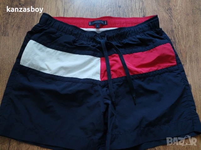 Tommy Hilfiger - мъжки Плувни шорти М КАТО НОВИ, снимка 3 - Спортни дрехи, екипи - 54703654
