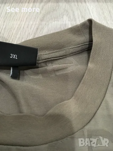 Emporio Armani лого мъжка тениска 3XL, снимка 7 - Тениски - 55578401