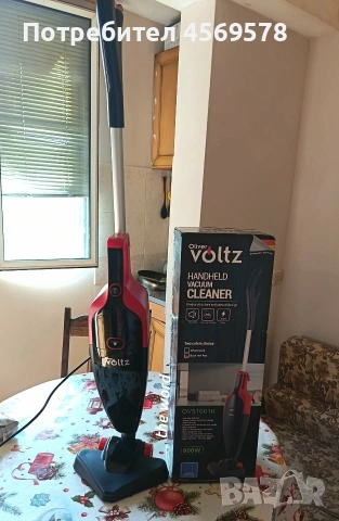 🔴⚫️Ръчна прахосмукачка Voltz 800W🔴, снимка 4 - Прахосмукачки - 55005027