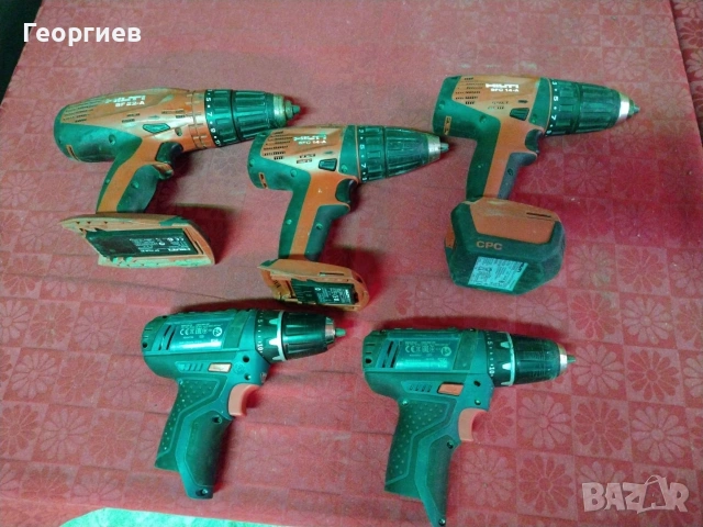 Инструменти Hilti , Bosch