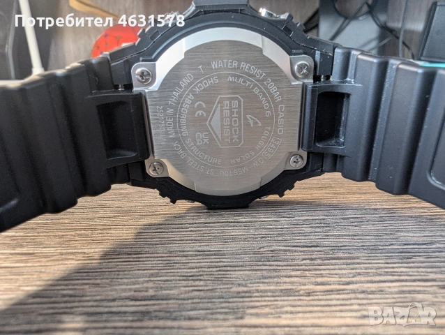 Casio G-Shock GW-M5610U-1ER – В гаранция до 2028 г. (Отличен), снимка 2 - Други спортове - 54886001
