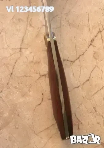 Ловен нож Пантера с гравирани флорални елементи на острието Ст 65х13, снимка 5 - Ножове - 54000913