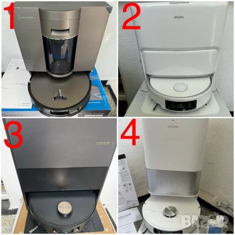 Робот Прахосмукачка за Сухо и Мокро Почистване Ecovacs X11, X9, Dreame L40, Mova Z60,E40/30, Grundig