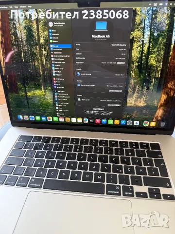 MacBook air 15 M4, снимка 2 - Лаптоп аксесоари - 55662392