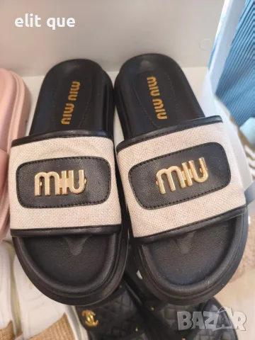 дамски чехли/сандали miu miu chanel Yves Saint Laurent prada, снимка 5 - Чехли - 55675732