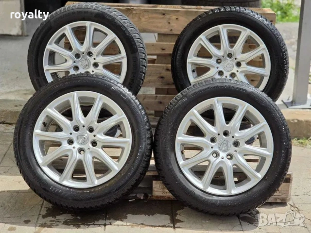 5х112 16 Джанти Mercedes Audi VW Seat Skoda 5x112 ЕТ 48 J 6.5 , Централен отвор 66.6 > Втулка 57.1 2