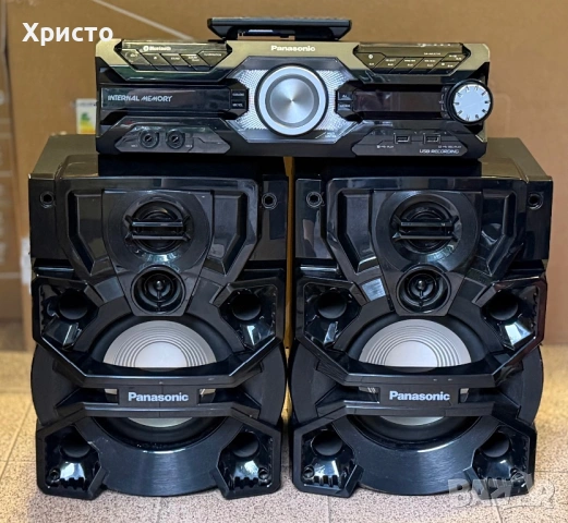 Аудио система Panasonic SC-AKX710E-K, 2000W RMS, Bluetooth, Черна  