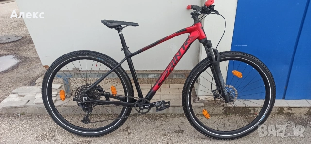 Велосипед 29 цола Sprint Apolon Sram 1х12 Въздушна вилка, снимка 12 - Велосипеди - 53989682