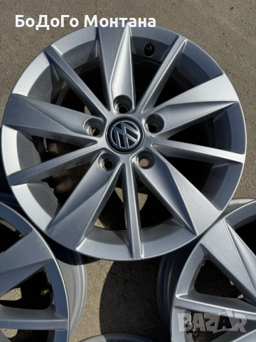 Алуминиеви джанти за VW Golf 5/6/7  15” цола 2017г., снимка 4 - Гуми и джанти - 55239808