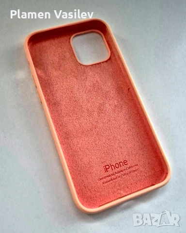 Оригинален силиконов keŭc 3a iPhone 12 / 12 Pro - Apple Silicone Case, снимка 2 - Калъфи, кейсове - 54952655