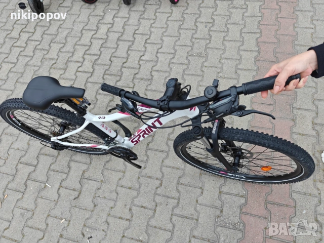 PA Велосипед 27.5" MAVERICK LADY бял, снимка 5 - Велосипеди - 54493591