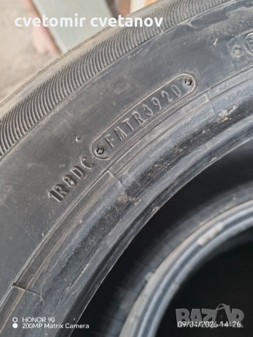 Летни гуми Sumitomo 235/60/18, снимка 2 - Гуми и джанти - 54273672