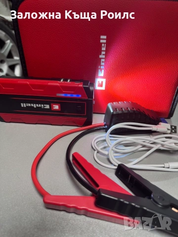 Einhell CE-JS 8/1 стартерно устройство и Power Bank, снимка 3 - Аксесоари и консумативи - 55137868