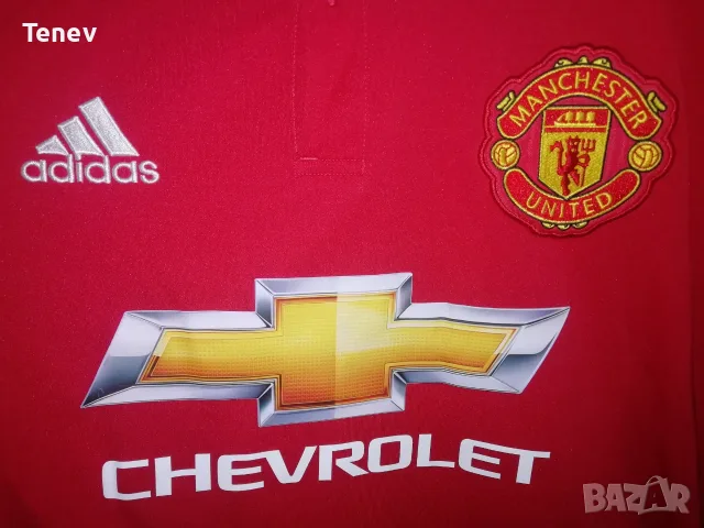 Manchester United Ibrahimovic Adidas оригинална тениска фланелка екип Манчестър Юнайтед Ибрахимович , снимка 3 - Тениски - 47381773