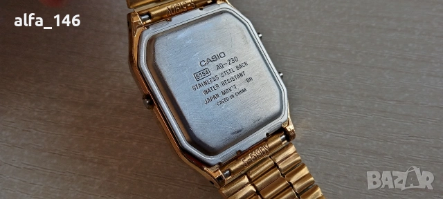 Мъжки часовник Casio AQ-230, снимка 5 - Мъжки - 54671379