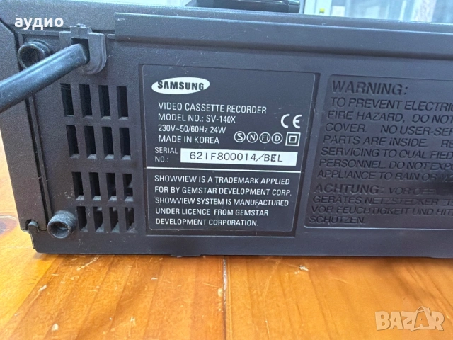 SAMSUNG SV-140X HiFi Stereo, снимка 6 - Плейъри, домашно кино, прожектори - 54013965