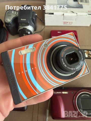 Комплект камери употребявани с 16 компактни фотоапарата и Feiyu Tech Summon Plus 4k гимбал, снимка 6 - Фотоапарати - 54697559