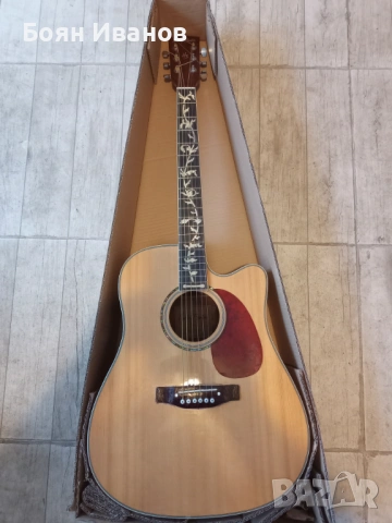 Китара електро-акустична Harley Benton D-120CE NT