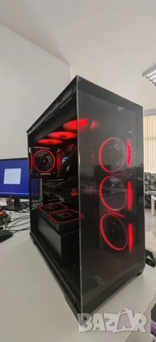 НОВ Геймърски Комп за ТОП Гейминг I7 14700 up 5.4Ghz/64Gb/1Tb nVme+1TB SSD/Asus RTX 5070 12G/WiFi&BT, снимка 3 - Геймърски - 54776063