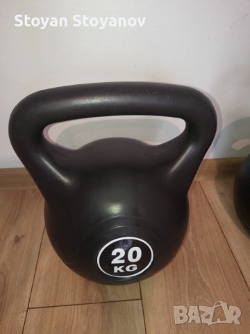 Качествени пудовки (Kettlebells) – 16 кг и 20 кг (Цена: 3.72 лв./кг), снимка 5 - Фитнес уреди - 54943822