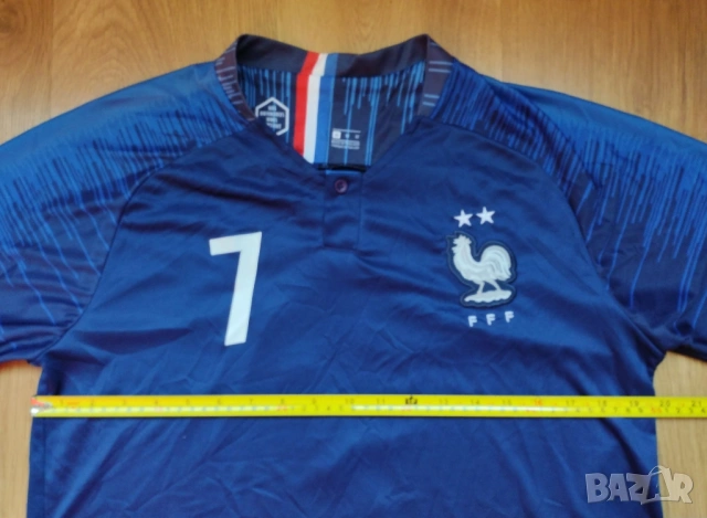 France / Griezmann #7 - мъжка футболна тениска на Франция, снимка 11 - Спортни дрехи, екипи - 54725046