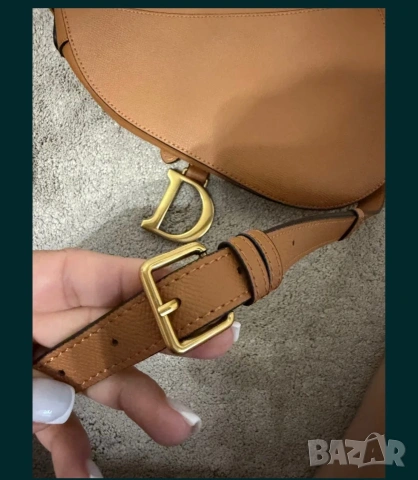 Dior маркова чанта естествена кожа, снимка 5 - Чанти - 55279373