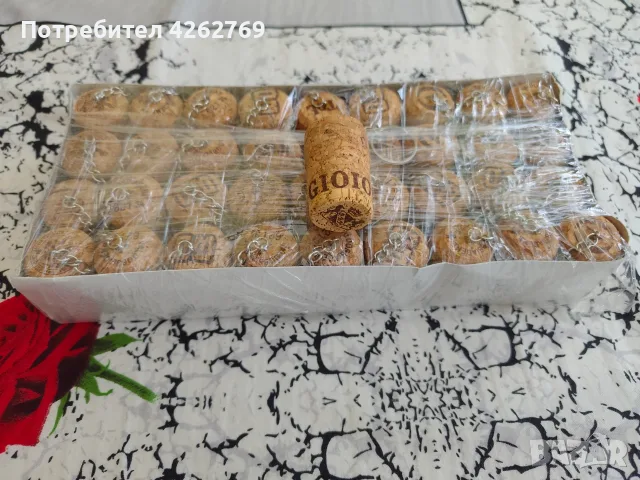 Ключодържател от коркова тапа (шампанско)