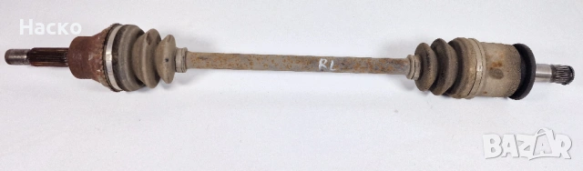 Задна Лява Полуоска Mitsubishi Outlander 2.0 136 к.с. Митсубиши Аутлендър 2001-2006