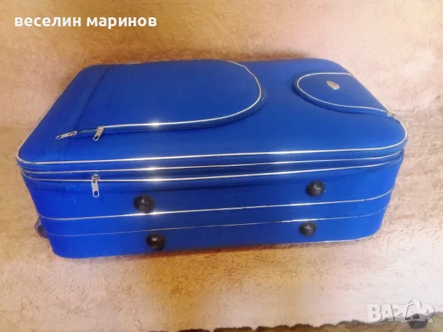 Продавам куфар на колелца, снимка 3 - Куфари - 55298956