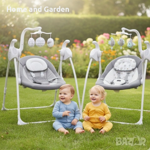 Електрическа люлка за бебе Zizito Hana