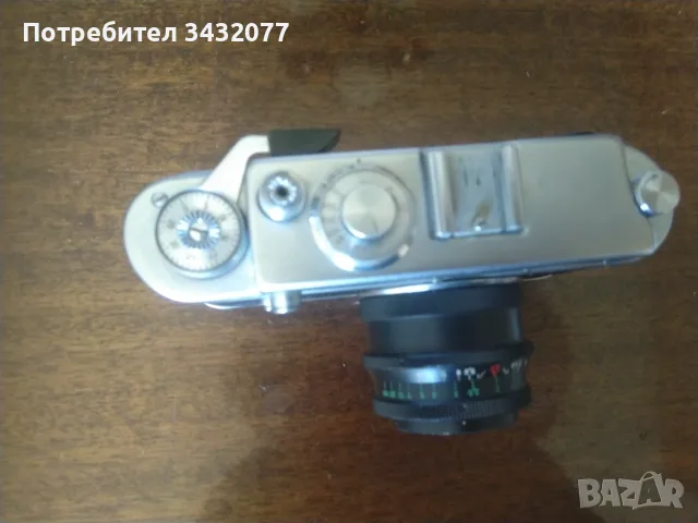 Лентов фотоапарат Зорки 4К, снимка 3 - Фотоапарати - 55510769