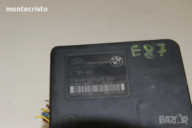 ABS модул BMW E87 Serie 1 (2004-2013г.) 6789301 / 6 789 301 / 3451-6789300-01 / 3451678930001, снимка 2 - Части - 54184737